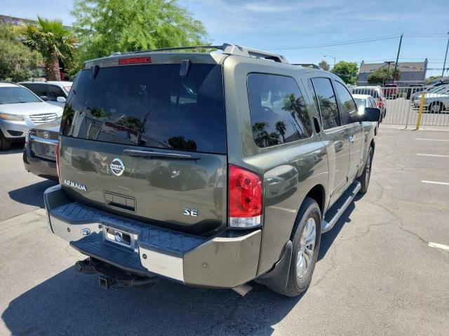 5N1AA08AX5N732849 - 2005 NISSAN ARMADA SE GREEN photo 4