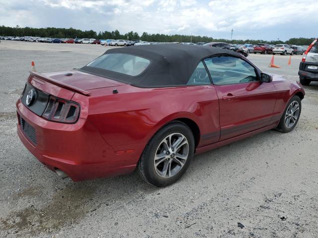 1ZVBP8EM0E5292464 - 2014 FORD MUSTANG RED photo 3