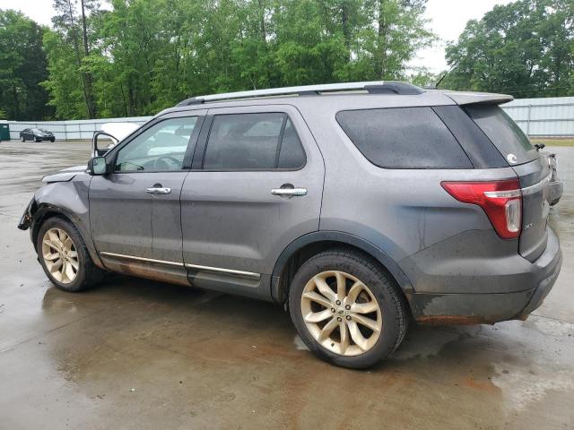 1FM5K7D82DGB24238 - 2013 FORD EXPLORER XLT GRAY photo 2