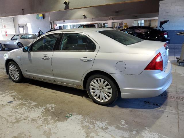 3FADP0L34AR143415 - 2010 FORD FUSION HYBRID SILVER photo 2