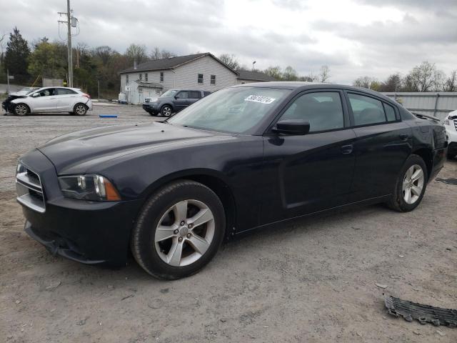 2C3CDXHG5EH226988 - 2014 DODGE CHARGER SXT BLACK photo 1