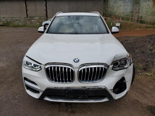 5UXTY3C00M9H04320 - 2021 BMW X3 SDRIVE30I Ақ фото 5