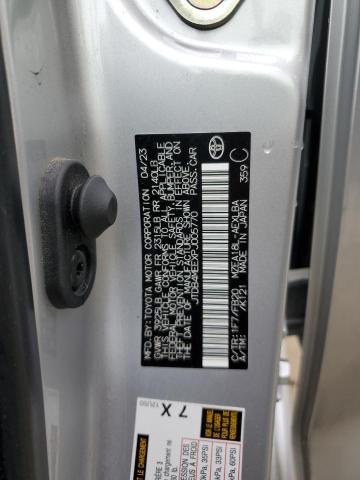 JTDB4MEEXPJ005770 - 2023 TOYOTA COROLLA LE Gümüş foto 12