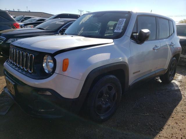 ZACCJAAT5GPD76688 - 2016 JEEP RENEGADE SPORT SILVER photo 1