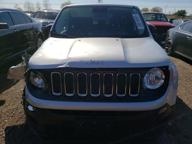 ZACCJAAT5GPD76688 - 2016 JEEP RENEGADE SPORT SILVER photo 5