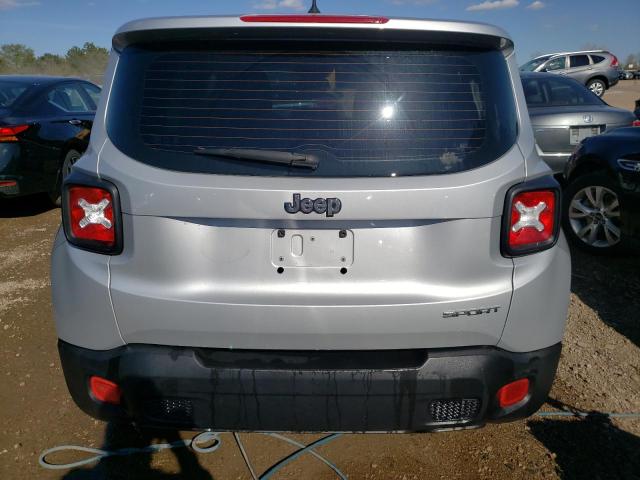 ZACCJAAT5GPD76688 - 2016 JEEP RENEGADE SPORT SILVER photo 6