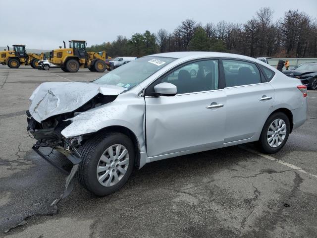 1N4AB7AP5DN902905 - 2013 NISSAN SENTRA S SILVER photo 1