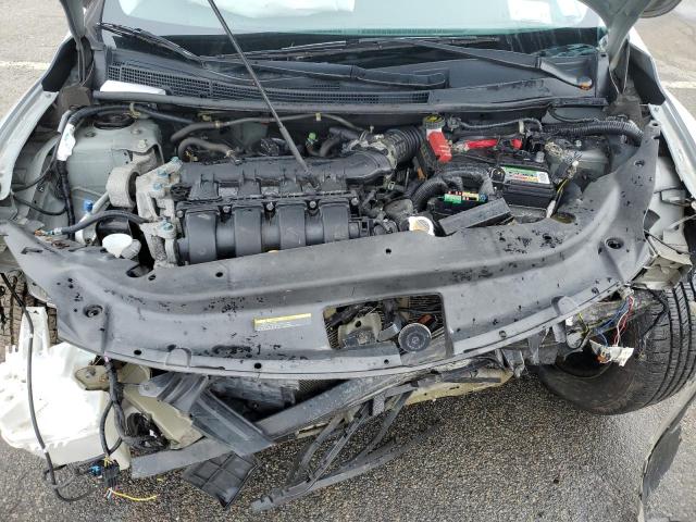 1N4AB7AP5DN902905 - 2013 NISSAN SENTRA S SILVER photo 11