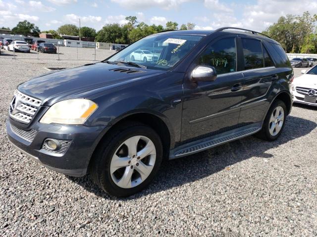 4JGBB2FB3AA617102 - 2010 MERCEDES-BENZ ML 350 BLUETEC GRAY photo 1