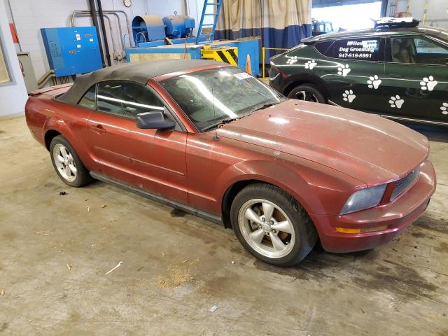 1ZVFT84N875235780 - 2007 FORD MUSTANG RED photo 4