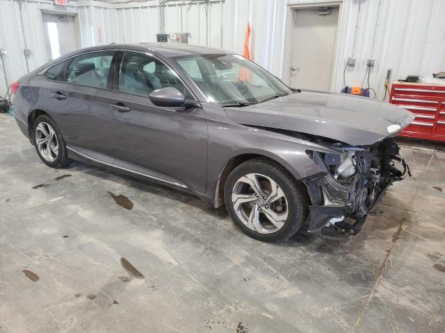 1HGCV1F43JA073844 - 2018 HONDA ACCORD EX GRAY photo 4