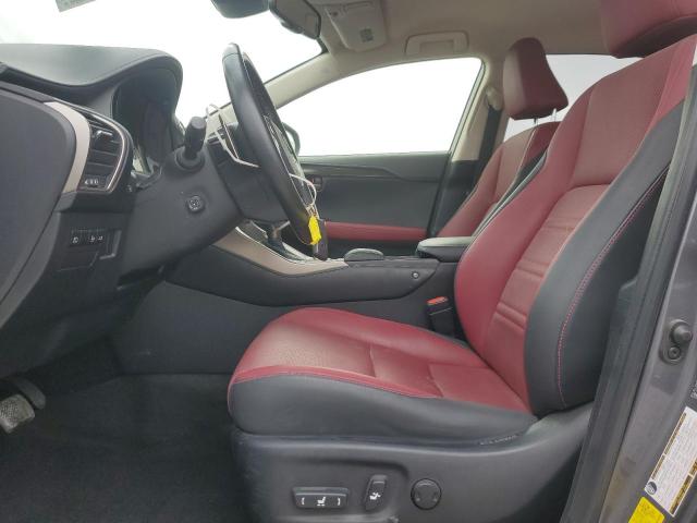 JTJDARBZ7M2198839 - 2021 LEXUS NX 300 BASE გრაფიტი ფოტო 7