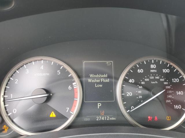 JTJDARBZ7M2198839 - 2021 LEXUS NX 300 BASE გრაფიტი ფოტო 9