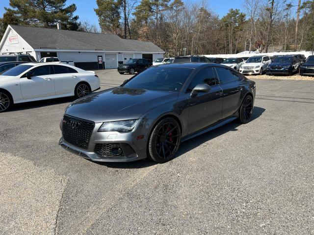 WUAW2AFC6FN900198 - 2015 AUDI RS7 GRAY photo 2