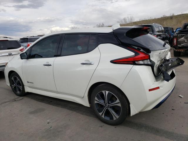 1N4BZ1CP0KC321363 - 2019 NISSAN LEAF S PLUS WHITE photo 2