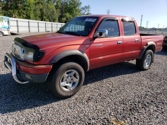 5TEGN92N81Z731306 - 2001 TOYOTA TACOMA DOUBLE CAB PRERUNNER RED photo 1