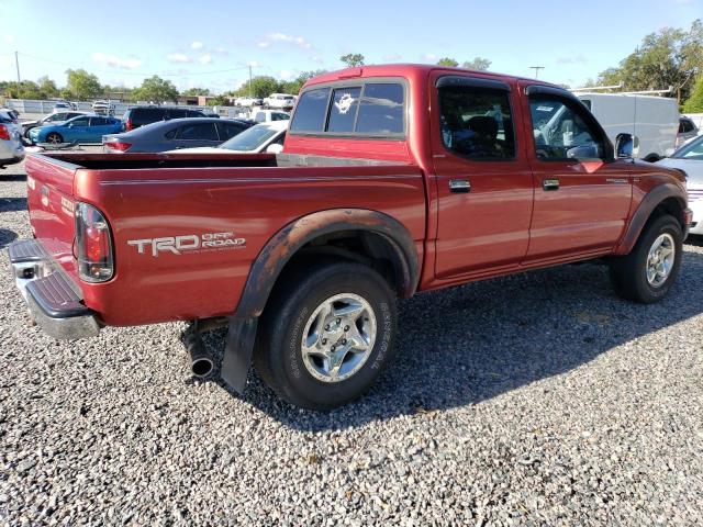 5TEGN92N81Z731306 - 2001 TOYOTA TACOMA DOUBLE CAB PRERUNNER RED photo 3