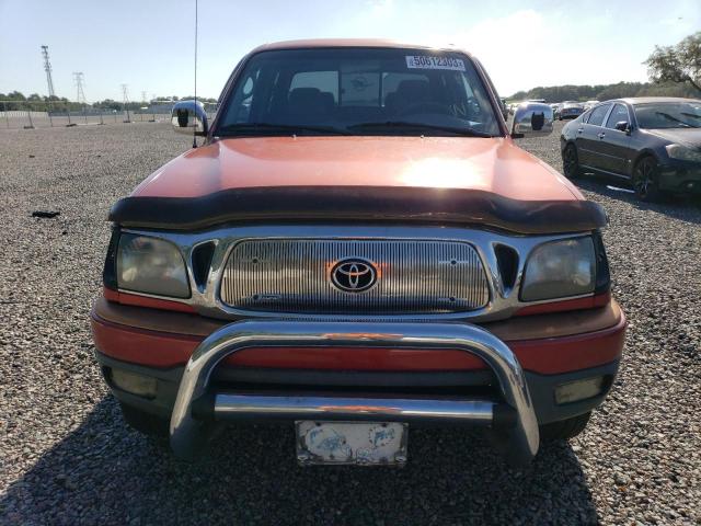 5TEGN92N81Z731306 - 2001 TOYOTA TACOMA DOUBLE CAB PRERUNNER RED photo 5
