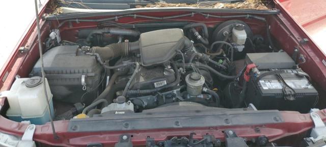 5TETX22NX5Z073218 - 2005 TOYOTA TACOMA ACCESS CAB წითელი ფოტო 11