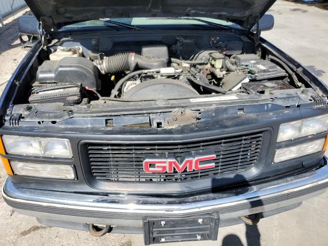 2GTEK19R4T1562600 - 1996 GMC SIERRA K1500 BLUE photo 11