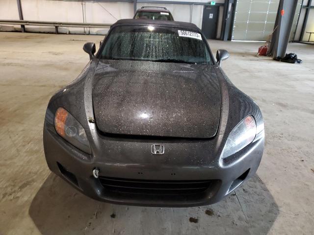 JHMAP11423T004043 - 2003 HONDA S2000 CHARCOAL photo 5