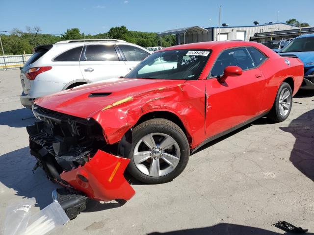 2C3CDZAG1PH542560 - 2023 DODGE CHALLENGER SXT RED photo 1