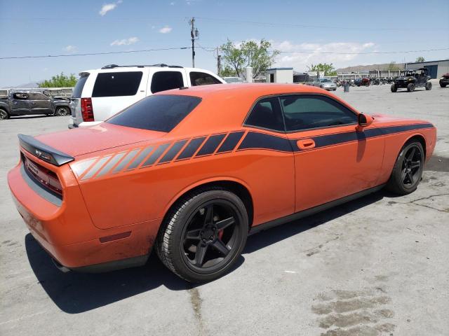 2B3LJ74W49H563810 - 2009 DODGE CHALLENGER SRT-8 ORANGE photo 3