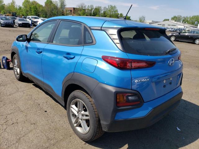 KM8K1CAA1KU215960 - 2019 HYUNDAI KONA SE BLUE photo 2