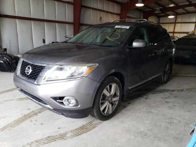 5N1AR2MM7GC669339 - 2016 NISSAN PATHFINDER S GRAY photo 1