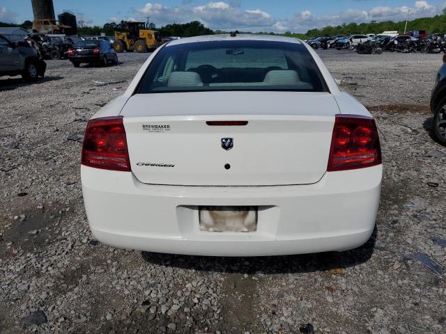 2B3KA43GX8H232362 - 2008 DODGE CHARGER WHITE photo 6