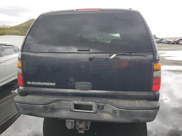 1GNEC16ZX6J137594 - 2006 CHEVROLET SUBURBAN C1500 BLACK photo 6