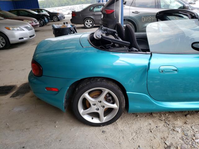 JM1NB353X30312349 - 2003 MAZDA MX-5 MIATA BASE TURQUOISE photo 6