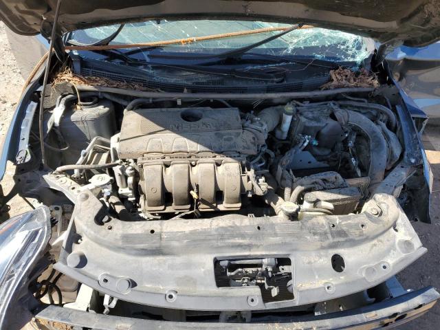 3N1AB7AP1GY309322 - 2016 NISSAN SENTRA S BLUE photo 11