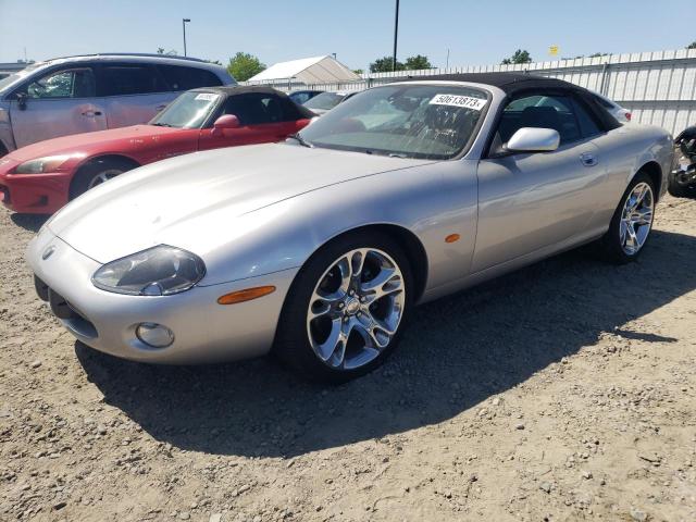 SAJDA42C542A38769 - 2004 JAGUAR XK8 SILVER photo 1