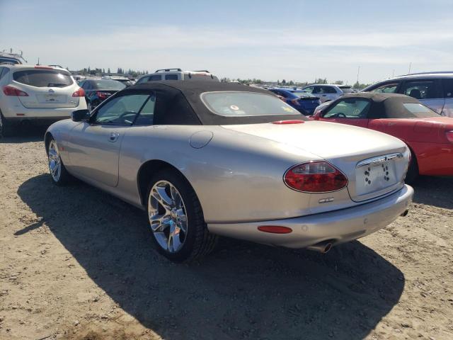 SAJDA42C542A38769 - 2004 JAGUAR XK8 SILVER photo 2