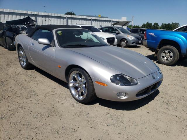 SAJDA42C542A38769 - 2004 JAGUAR XK8 SILVER photo 4