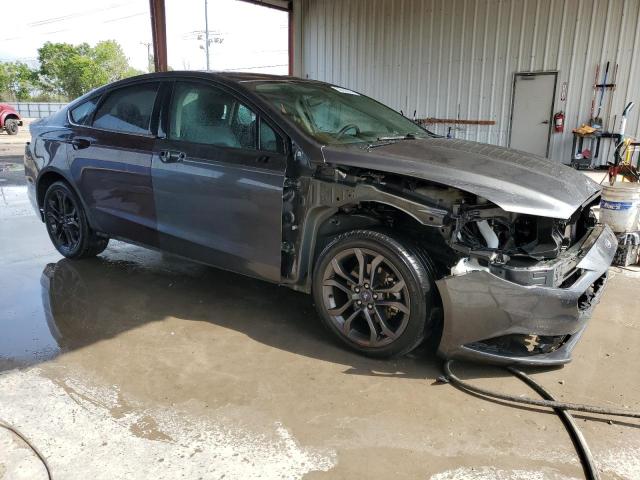 3FA6P0HD0JR148802 - 2018 FORD FUSION SE GRAY photo 4