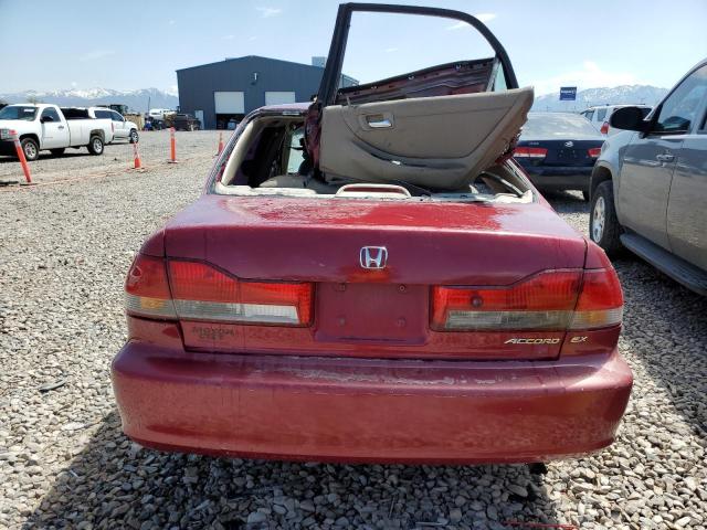 1HGCG66851A006429 - 2001 HONDA ACCORD EX RED photo 6