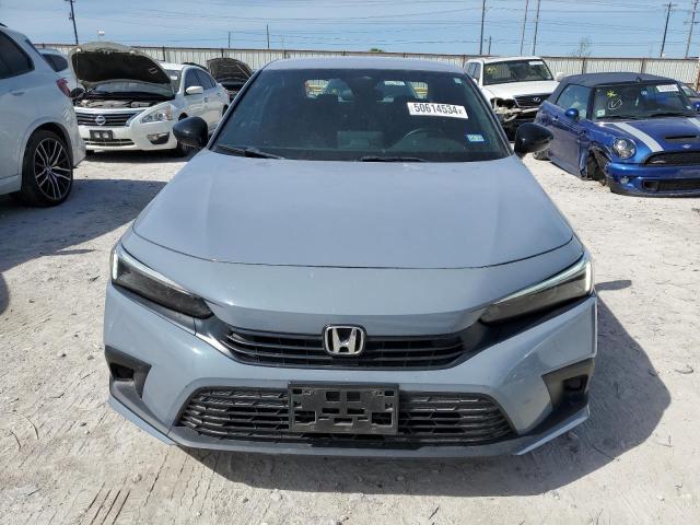 2HGFE2F50NH509665 - 2022 HONDA CIVIC SPORT GRAY photo 5