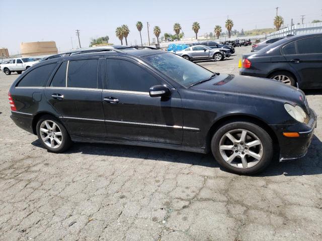 WDBRH61J75F611026 - 2005 MERCEDES-BENZ C 240 SPORTWAGON BLACK photo 4