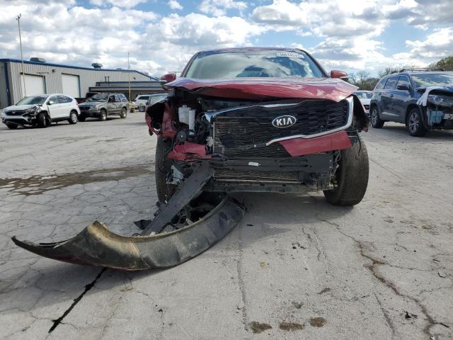 5XYPG4A37KG465267 - 2019 KIA SORENTO L RED photo 5