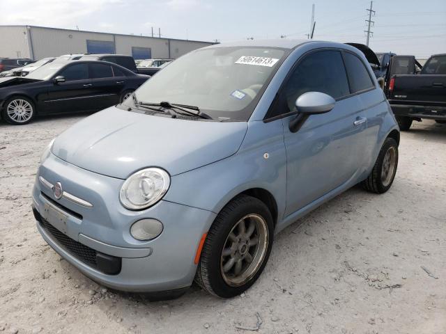 3C3CFFAR2DT514165 - 2013 FIAT 500 POP BLUE photo 1