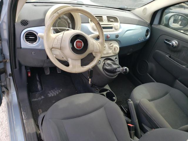 3C3CFFAR2DT514165 - 2013 FIAT 500 POP BLUE photo 8