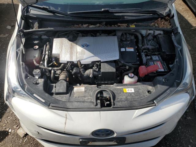 JTDKARFU3H3038840 - 2017 TOYOTA PRIUS WHITE photo 11