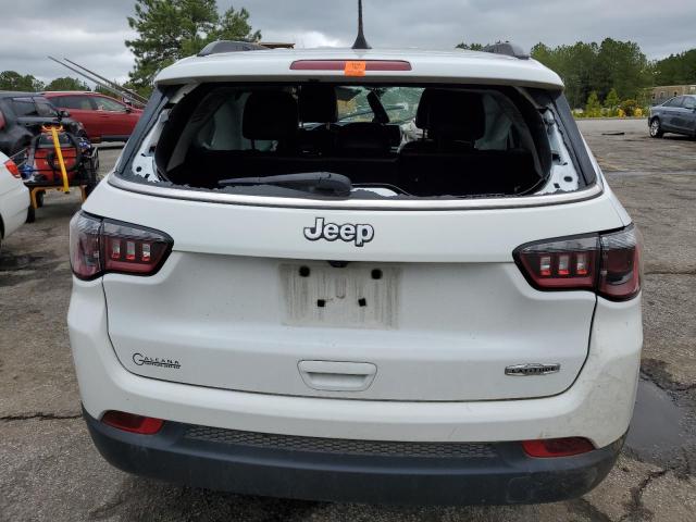 3C4NJCBB4NT138055 - 2022 JEEP COMPASS LATITUDE WHITE photo 6