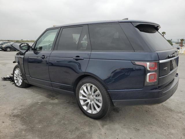 SALGS2RU8LA403337 - 2020 LAND ROVER RANGE ROVE HSE BLUE photo 2