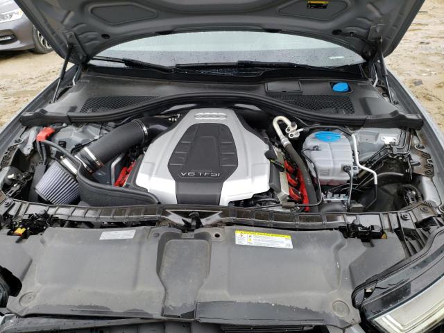 WAUH3AFCXJN052500 - 2018 AUDI A6 PRESTIGE GRAY photo 11