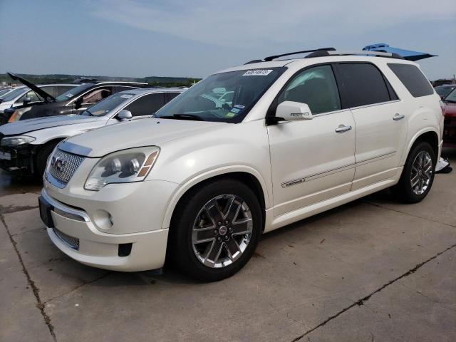 1GKKRTED3CJ151462 - 2012 GMC ACADIA DENALI WHITE photo 1