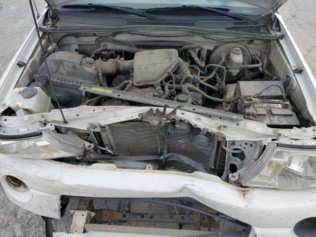 5TETX22N76Z285429 - 2006 TOYOTA TACOMA ACCESS CAB თეთრი ფოტო 11