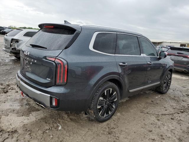 5XYP5DGC0RG411087 - 2024 KIA TELLURIDE SX GRAY photo 3